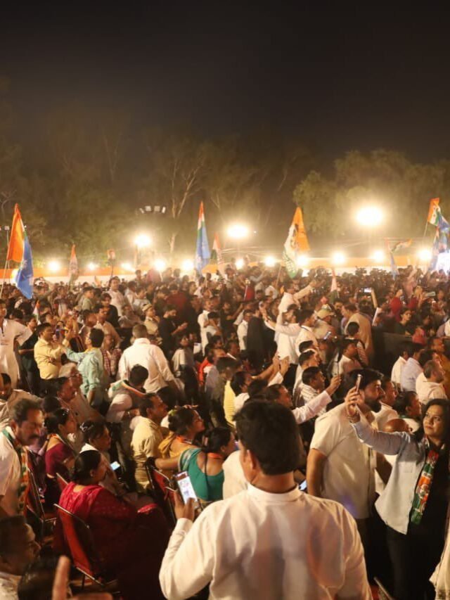 INDIA ALLIENCE 2024: कांग्रेस नेता राहुल गांधी ने रामलीला मैदान में विशाल जनसभा की इंडिया गठबंधन के लोकसभा उम्मीदवारों के समर्थन में
