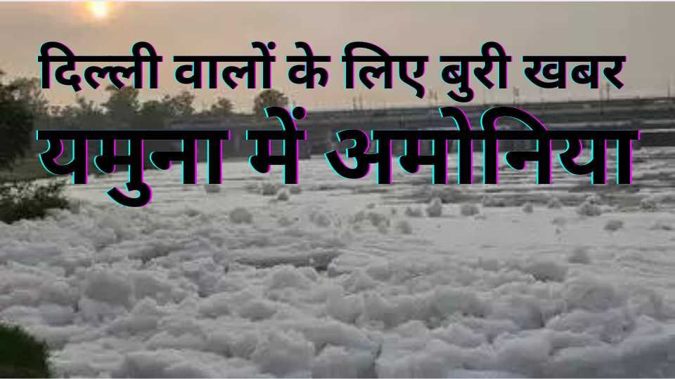 अमोनिया का प्रकोप: 2024 में यमुना के बढ़ते स्तर से दिल्ली में भयंकर पानी की कमी