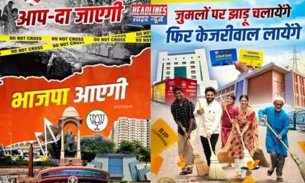 तुम्हारा दूल्हा कौन है? AAP और BJP के बीच जुबानी जंग तेज 2025 !