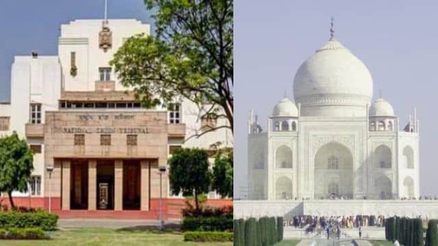 NGT में हलफनामा: ताजमहल के पा स खड्डों के विनाश और खनन पर सरकार का जवाब 2025
