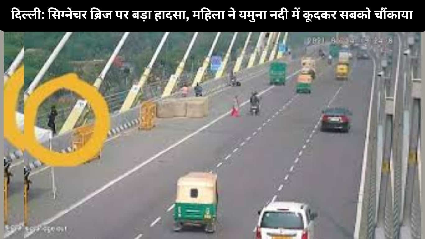 दिल्ली: सिग्नेचर ब्रिज पर बड़ा हादसा, महिला ने यमुना नदी में कूदकर सबको चौंकाया 2025