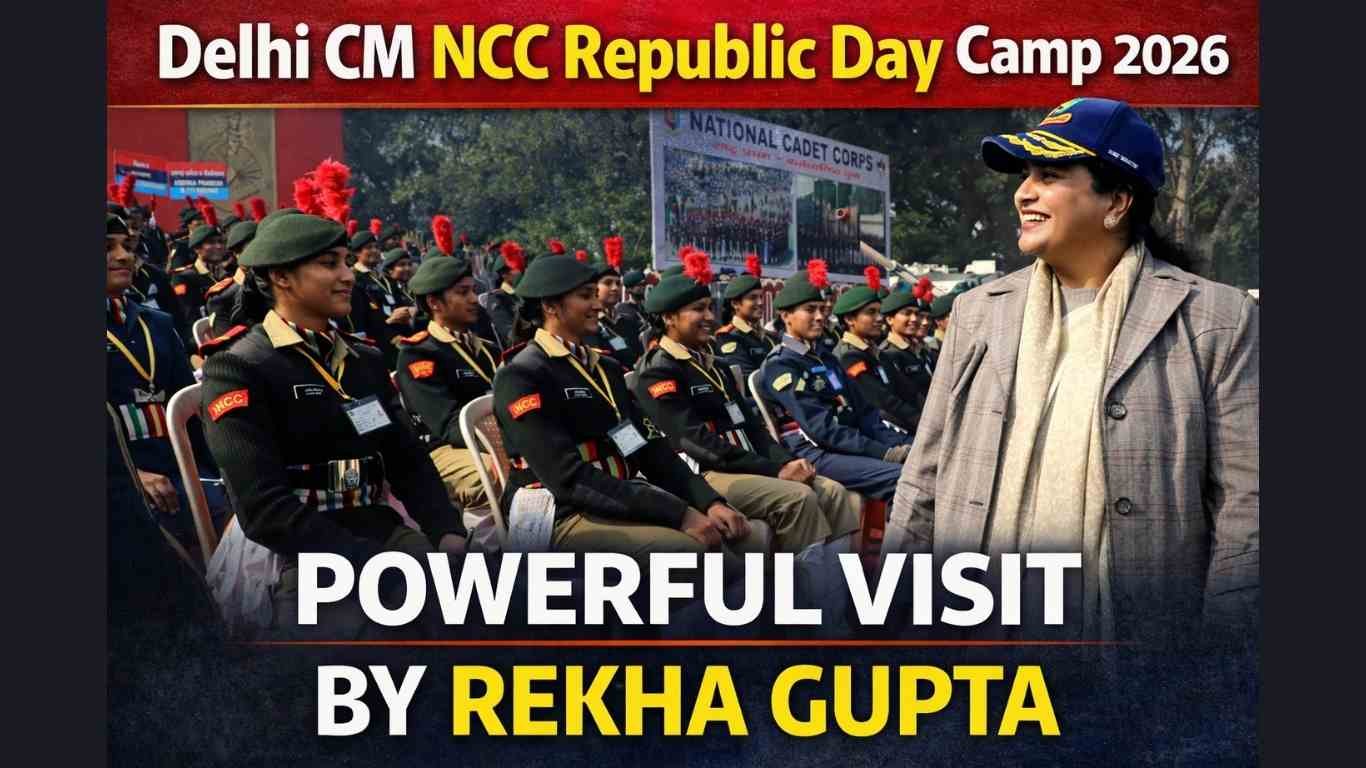 Delhi CM NCC Republic Day Camp 2026: 7 Inspiring Moments from Powerful Visit