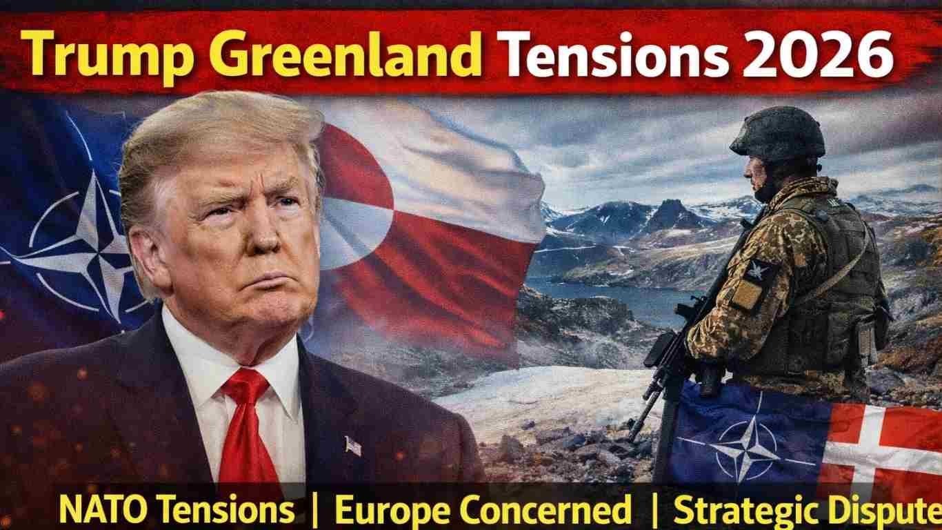 Trump Greenland Tensions 2026 और विश्व राजनीति