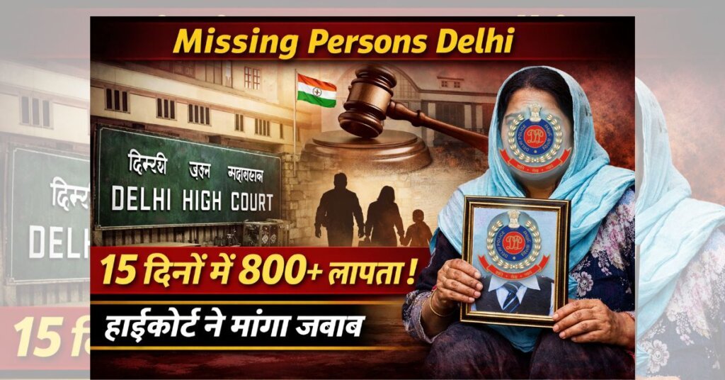 Missing Persons Delhi 15 दिनों में 800+ गुमशुदा, हाईकोर्ट ने मांगा.jpg