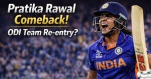 Pratika Rawal Comeback: ODI टीम में फिट कैसे?