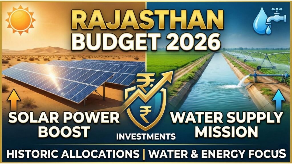 Rajasthan Budget 2026