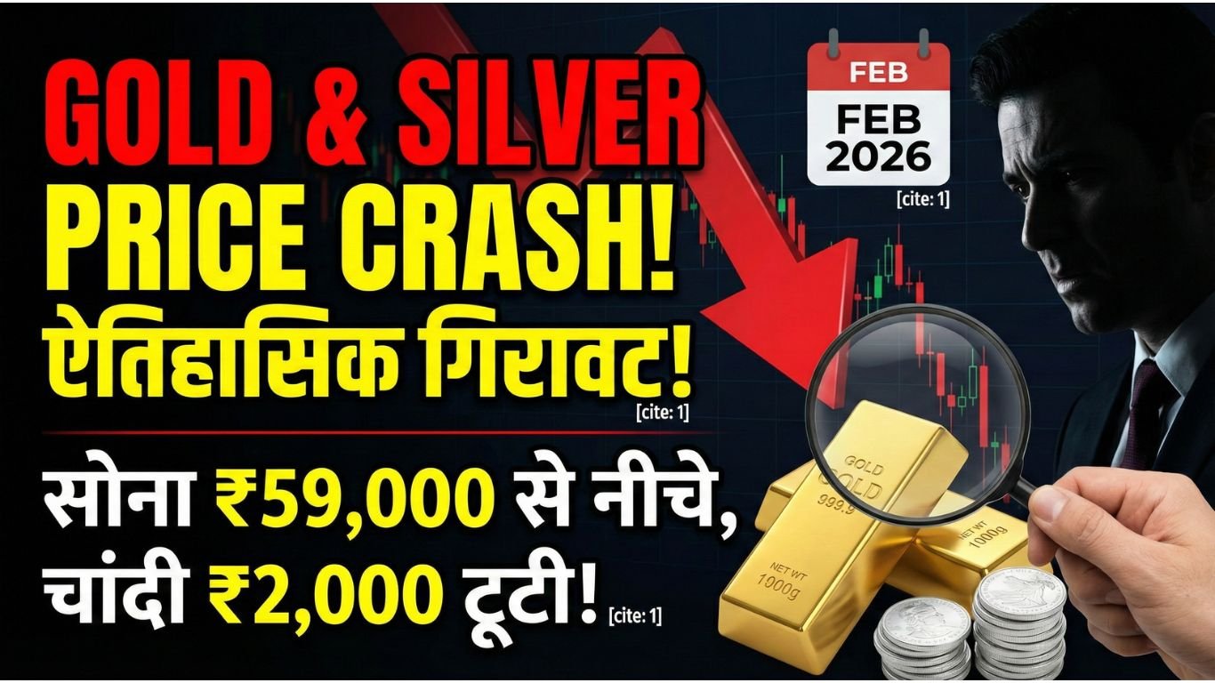 Gold Silver Price Fall