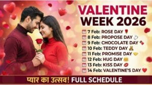 Valentine Week 2026: 7 से 14 फरवरी तक प्यार का उत्सव शुरू