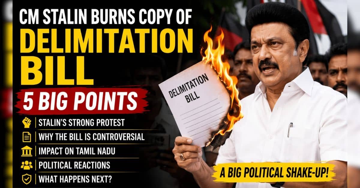 CM Stalin Delimitation Bill Protest news hindi.jpg