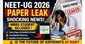 NEET-UG 2026 Paper Leak