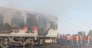 Fire Breaks Out in Rajdhani Express