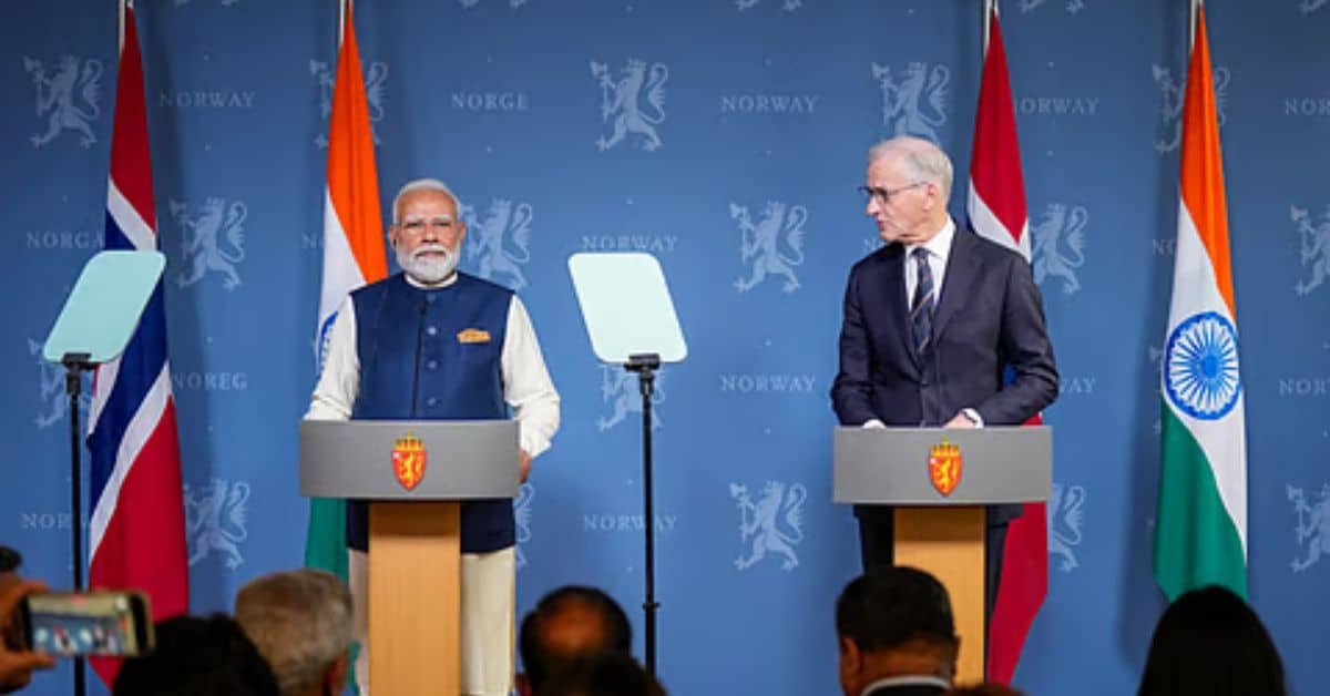 Modi in Norway: शांति और वैश्विक सहयोग पर PM मोदी का बड़ा संदेश