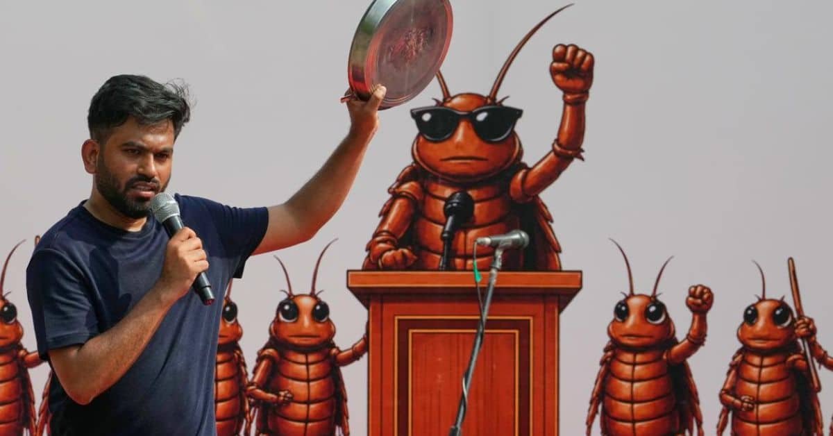 Cockroach Janta Party Protest