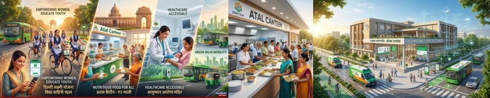 Delhi cm Rekha gupta scheme
