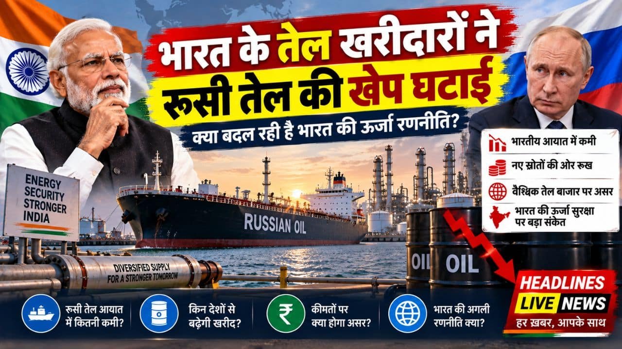India Oil Buyers Cut Russian Cargoes: ऊर्जा के 5 बड़े उपाय