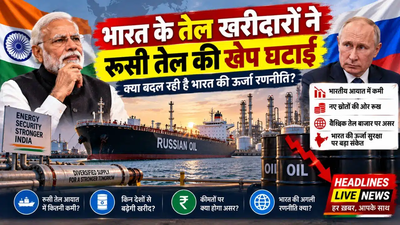 India Oil Buyers Cut Russian Cargoes: ऊर्जा के 5 बड़े उपाय
