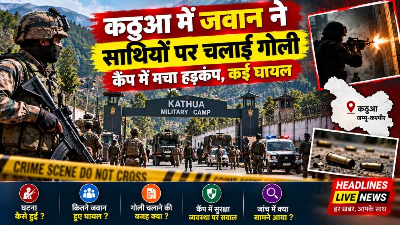Jawan Opens Fire: उच्चस्तरीय जांच के आदेश जारी! Jawan Opens Fire: उच्चस्तरीय जांच के आदेश जारी!