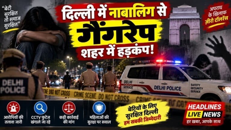Minor girl gang-raped case: न्याय के 5 कदम