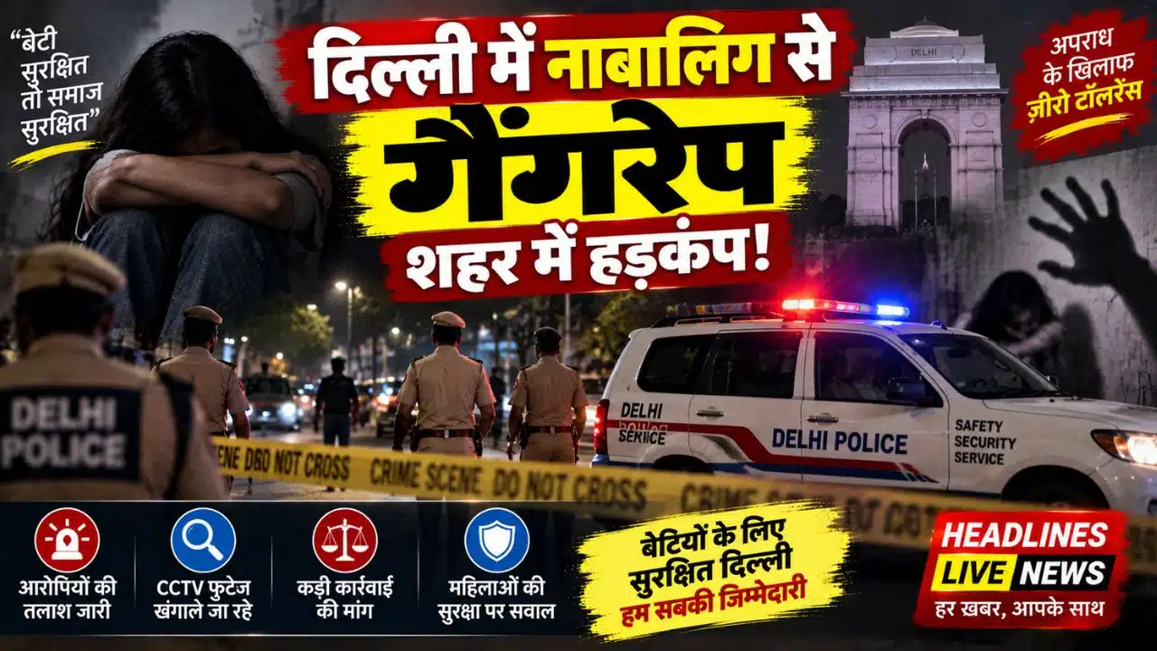 Minor girl gang-raped case: न्याय के 5 कदम