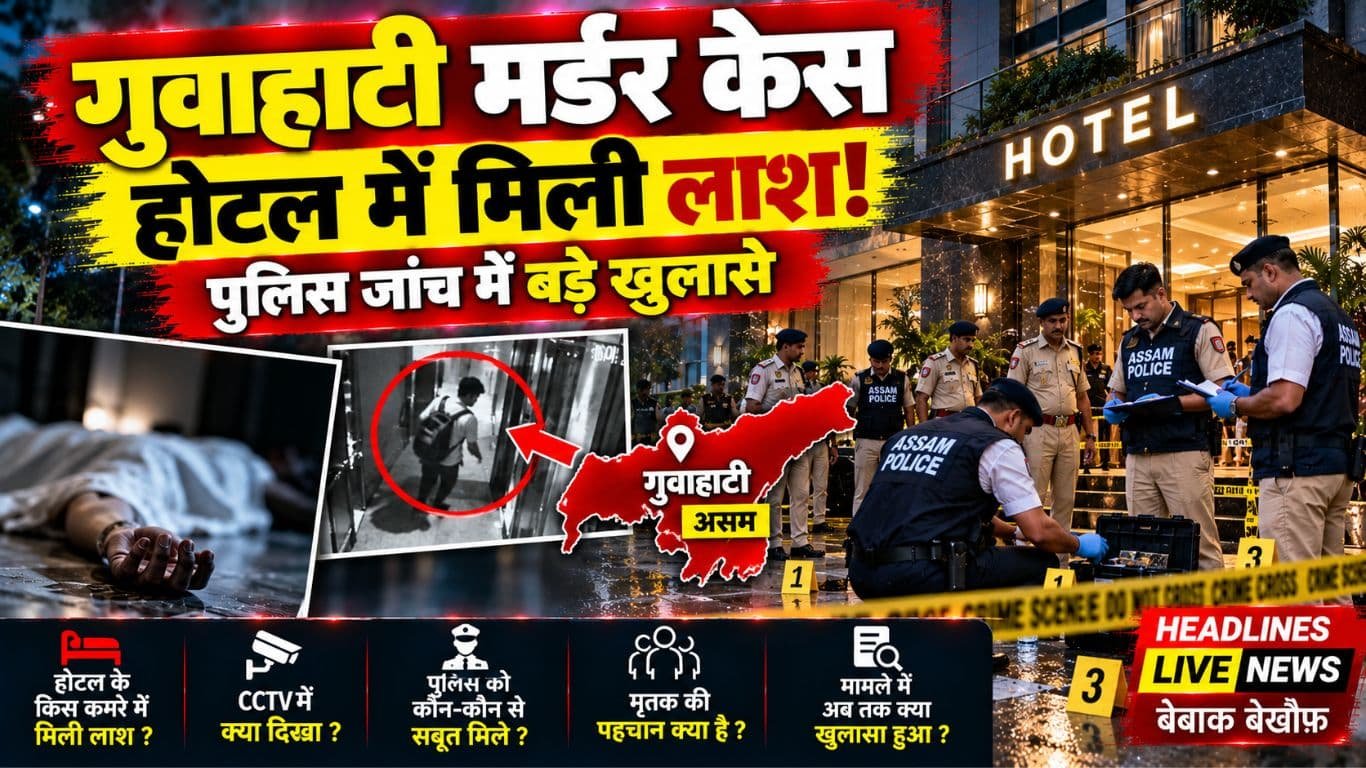 Guwahati Murder Case: होटल मालिक पर बड़ा एक्शन और पुलिस जांच